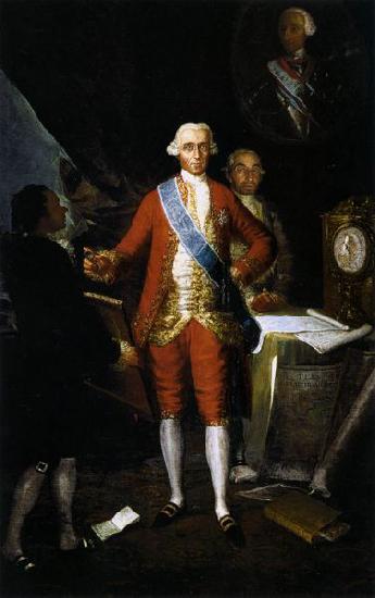  Portrait of the Count of Floridablanca